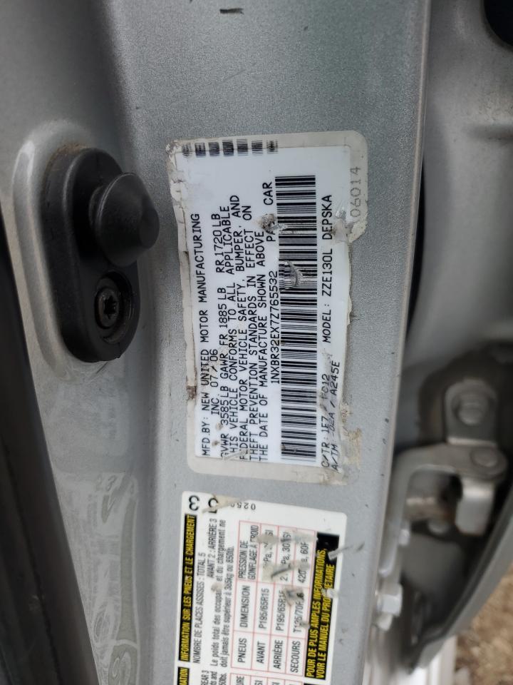 2007 TOYOTA COROLLA