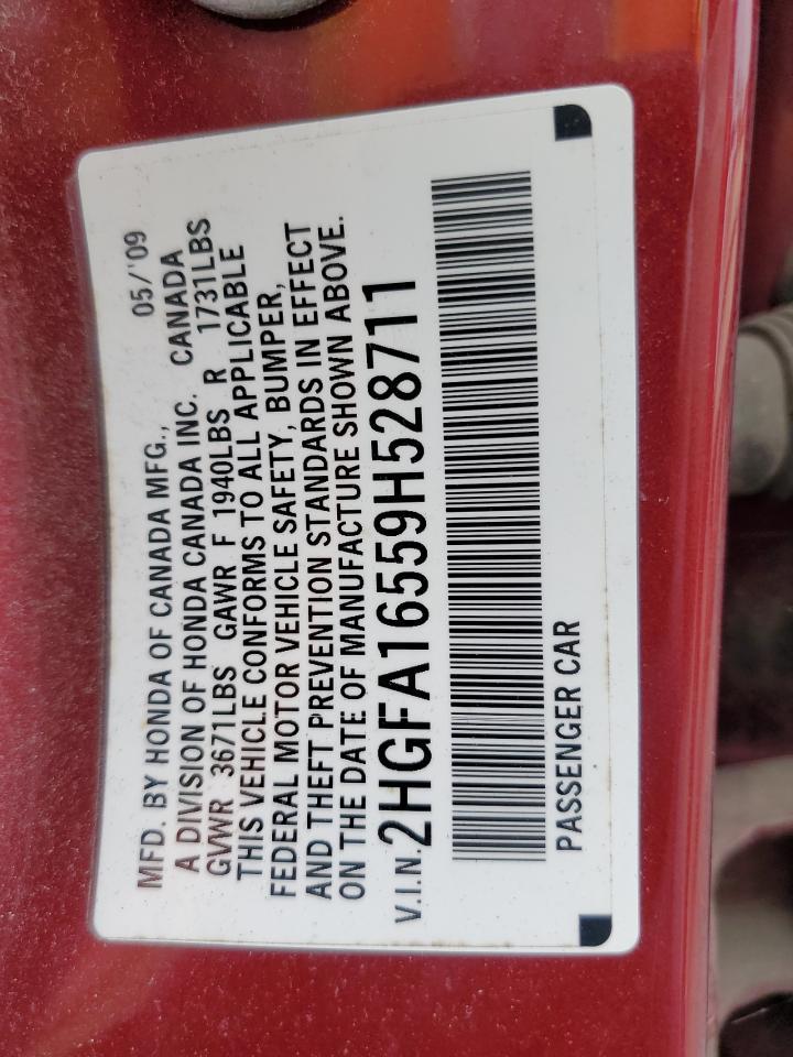 2009 HONDA CIVIC