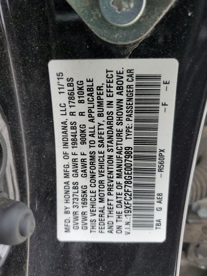 2016 HONDA CIVIC