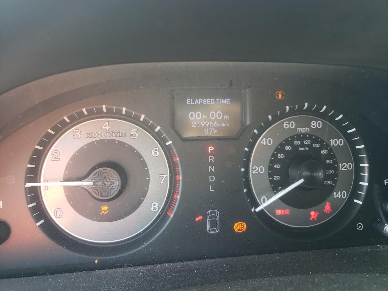 2012 HONDA ODYSSEY