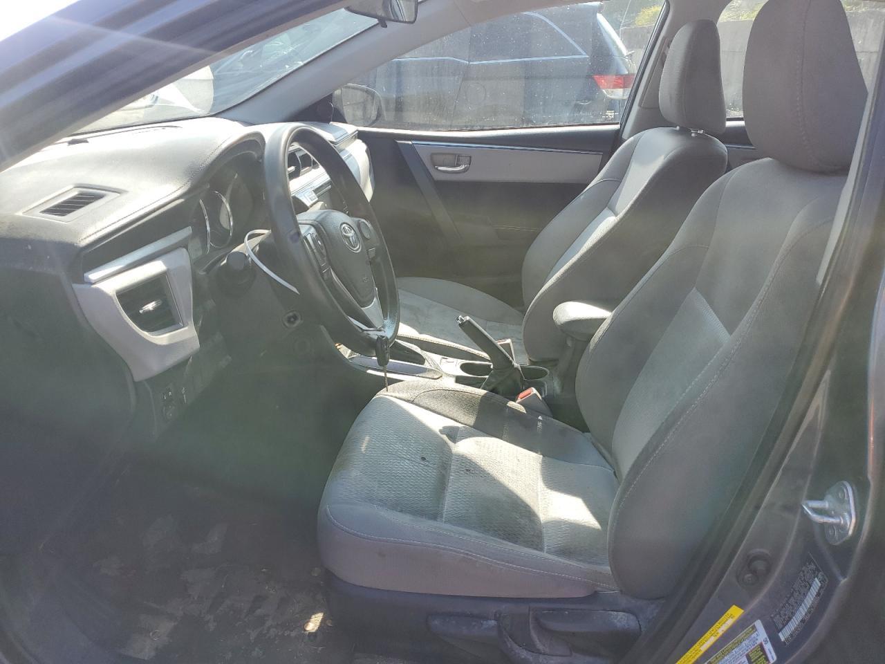 2016 TOYOTA COROLLA