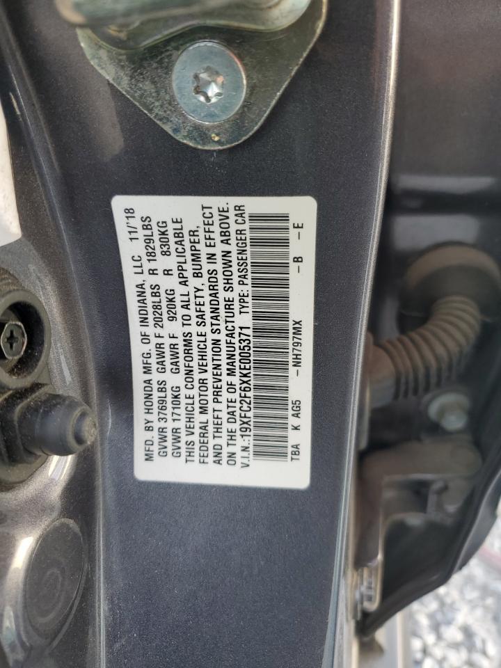 2019 HONDA CIVIC