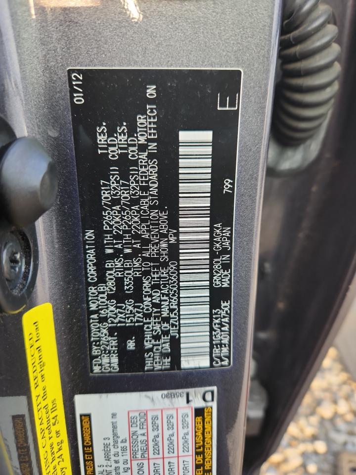 2012 TOYOTA 4Runner