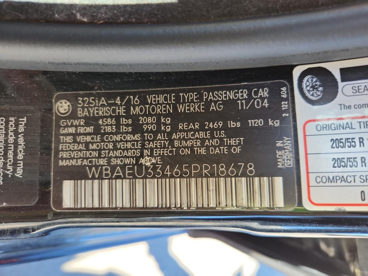 2005 BMW 3 SERIES