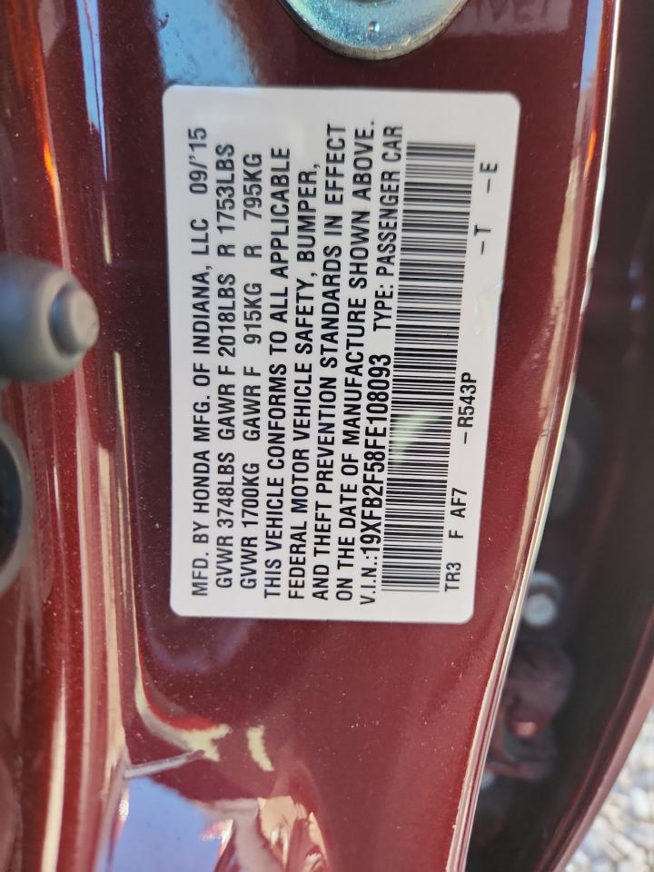 2015 HONDA CIVIC