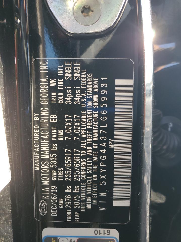 2020 KIA SORENTO