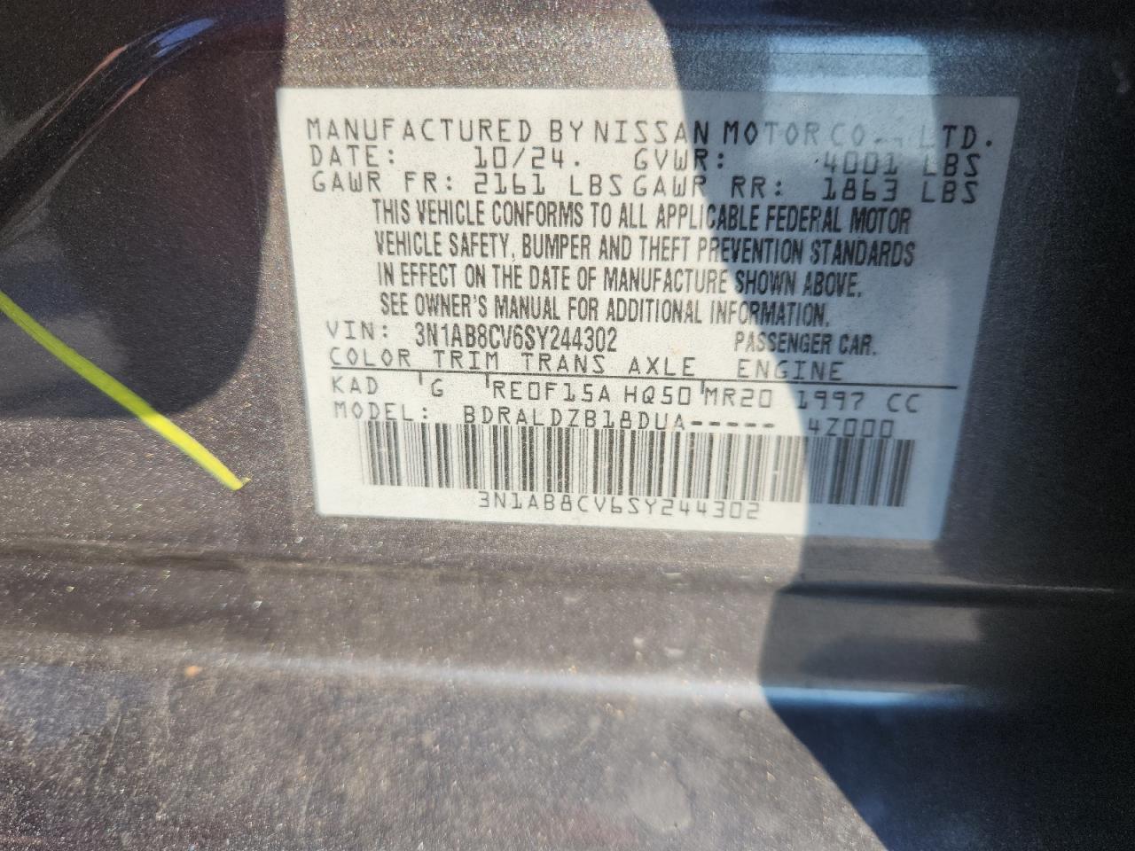 2025 NISSAN SENTRA