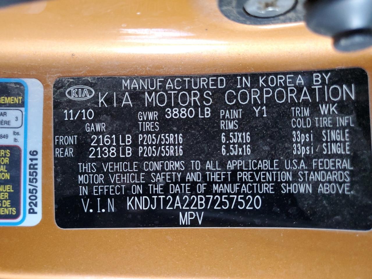 2011 KIA SOUL