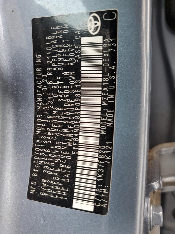 2024 TOYOTA COROLLA