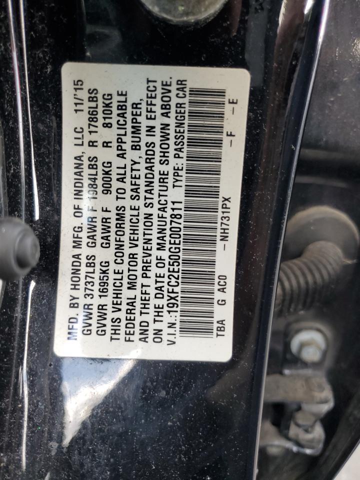 2016 HONDA CIVIC
