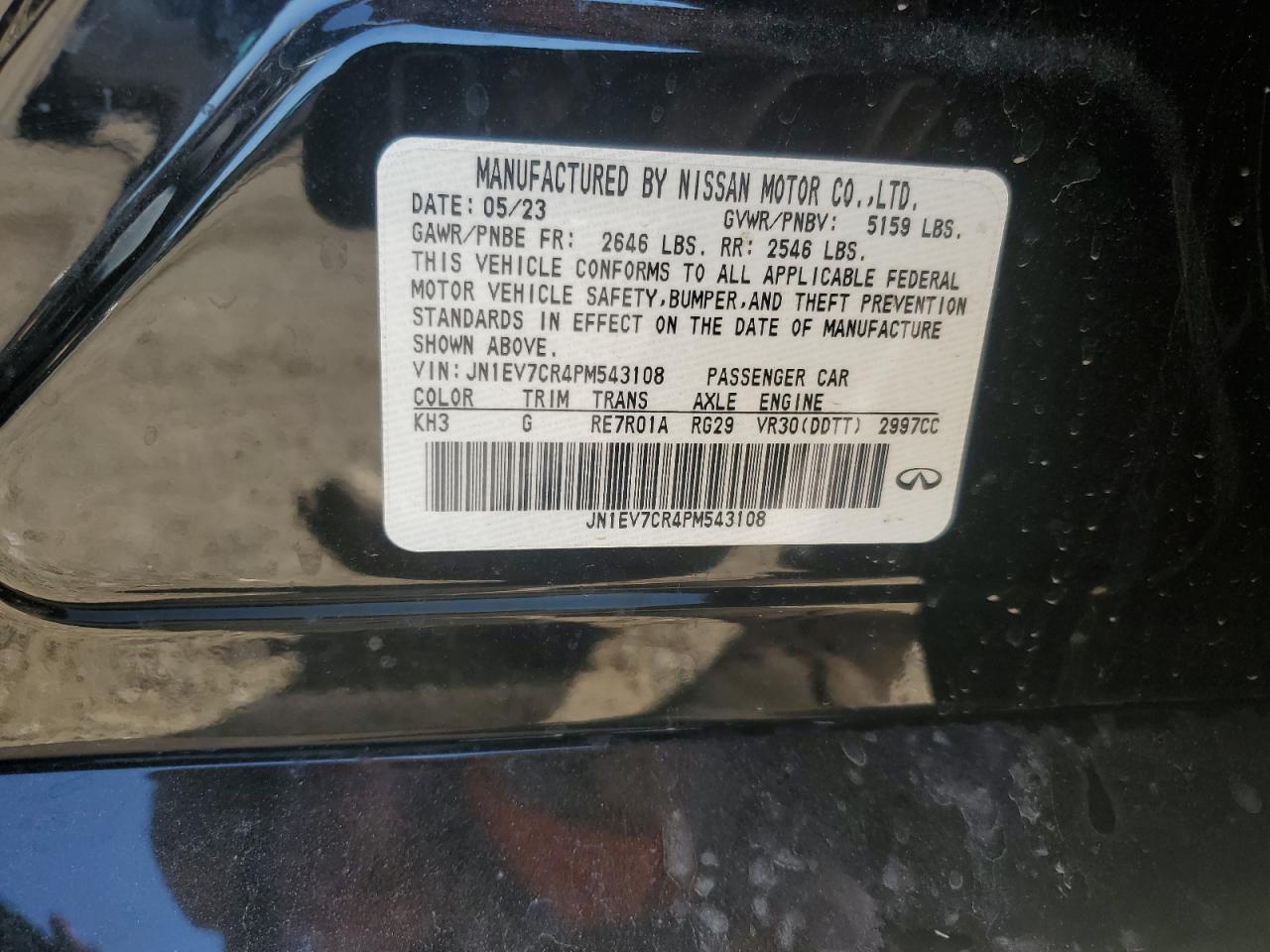 2023 INFINITI Q50