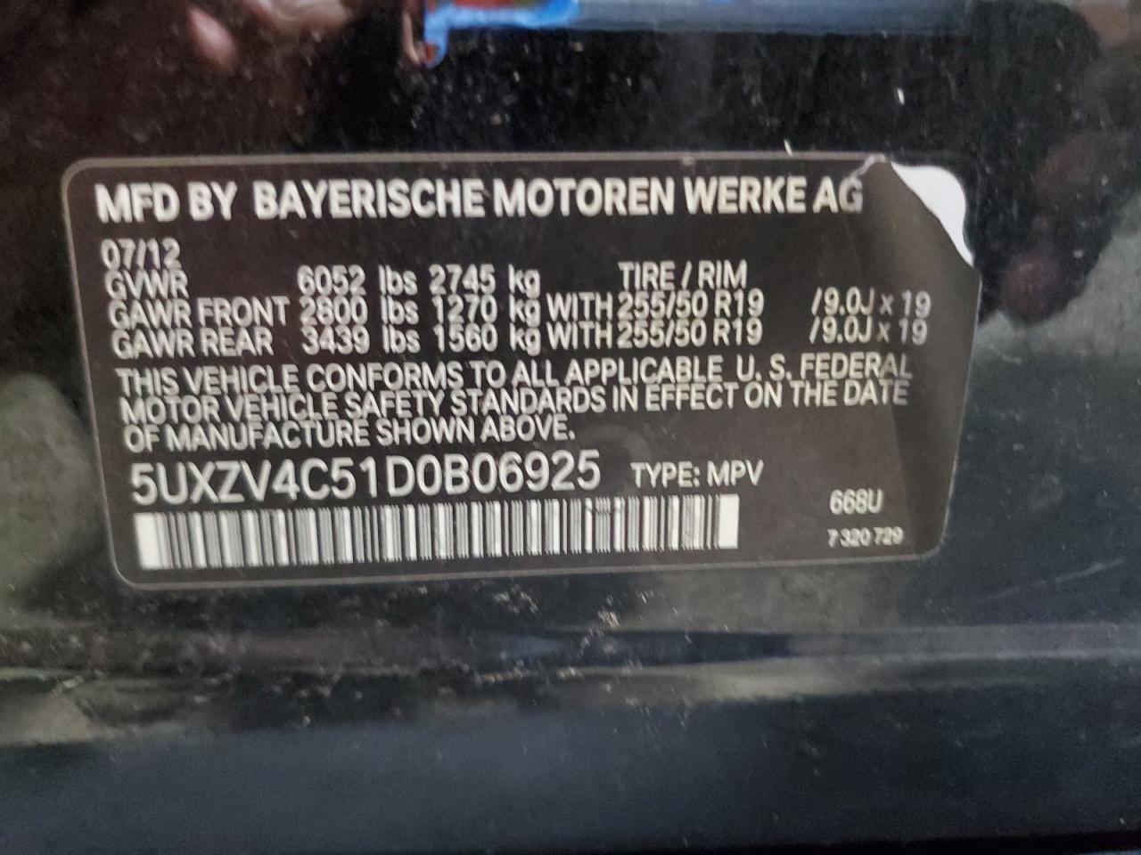 2013 BMW X5