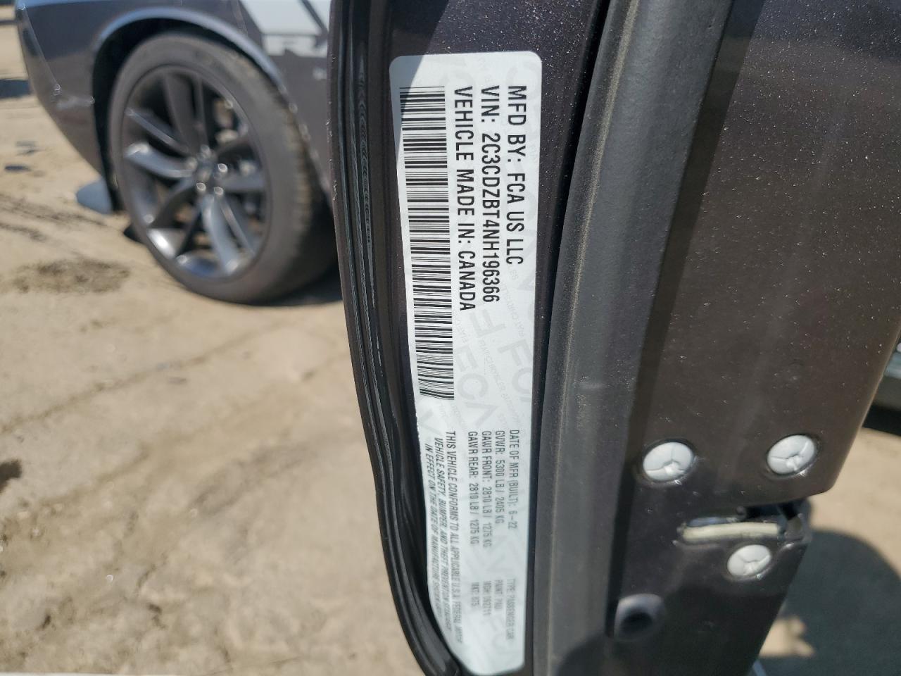 2022 DODGE Challenger