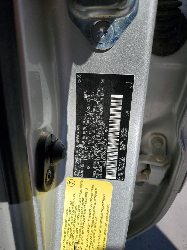2006 TOYOTA HIGHLANDER