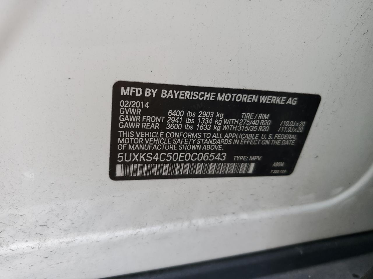 2014 BMW X5