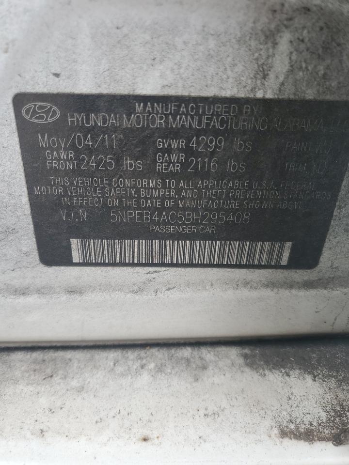 2011 HYUNDAI SONATA