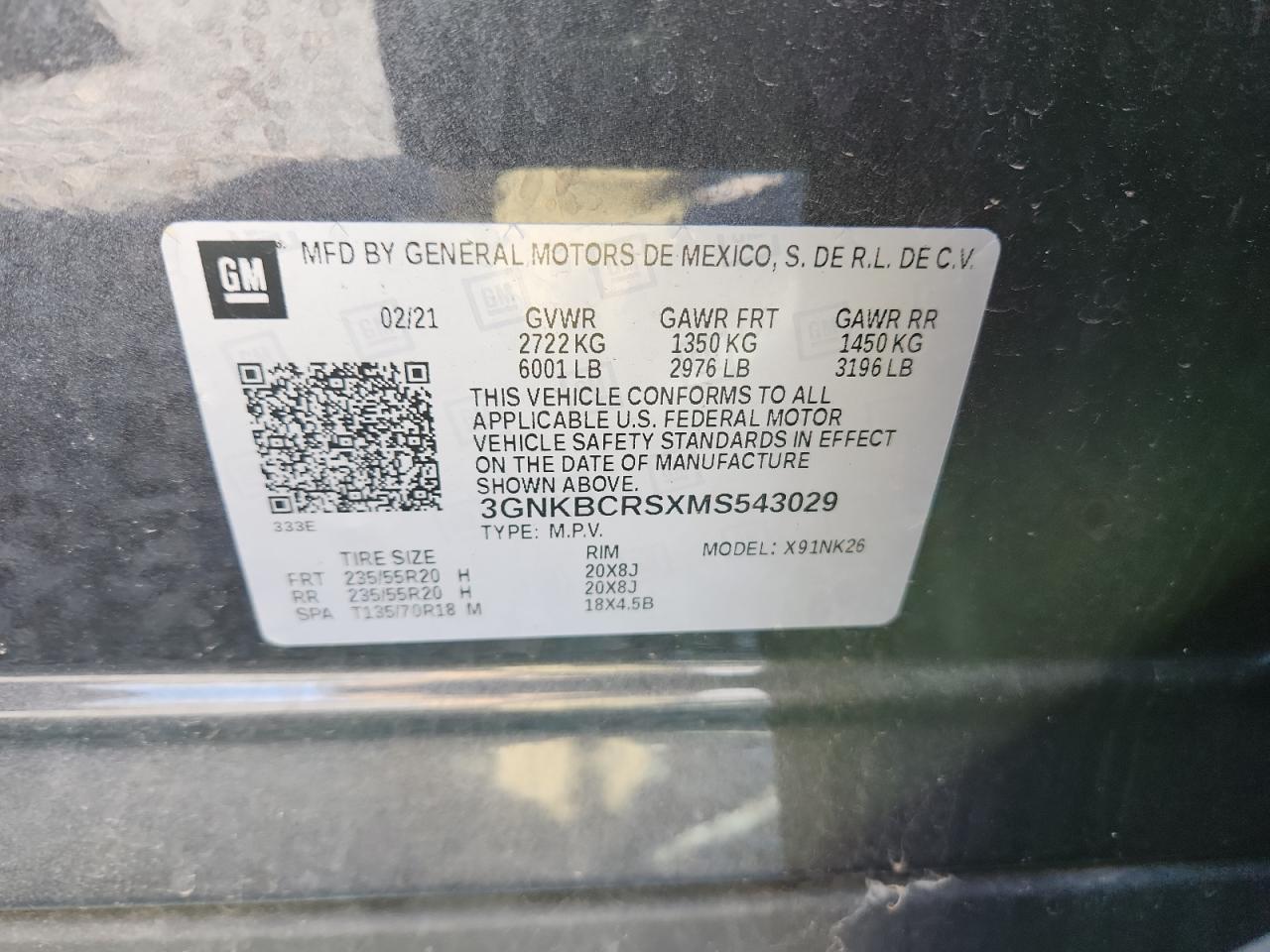 2021 CHEVROLET BLAZER