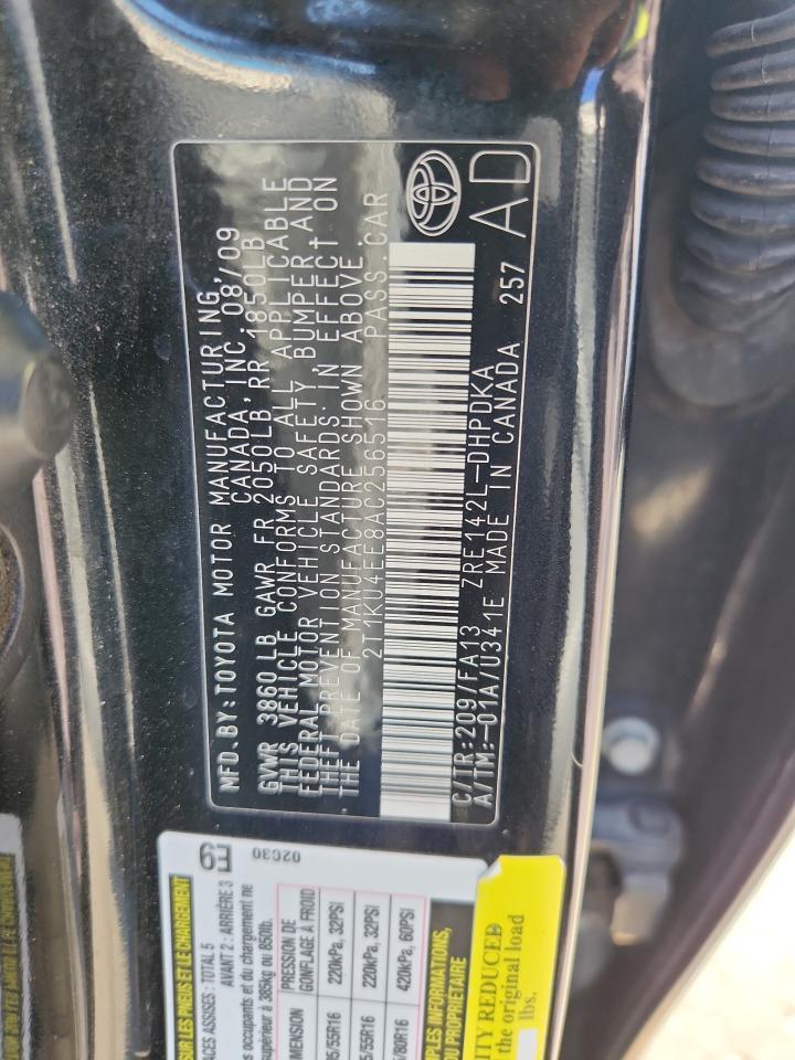 2010 TOYOTA COROLLA
