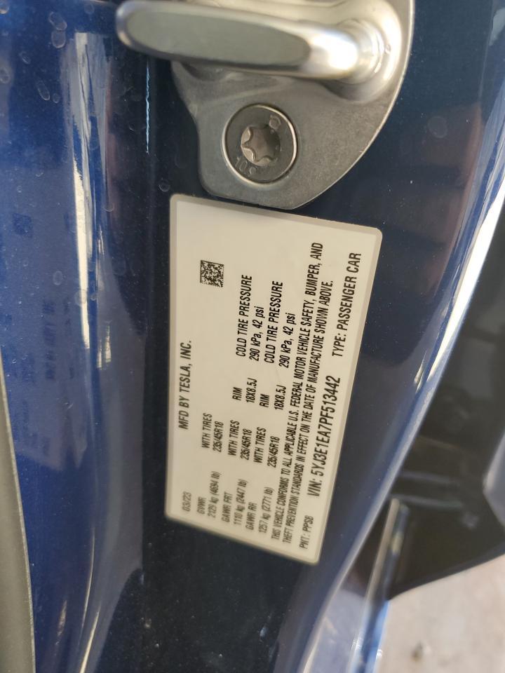 2023 TESLA MODEL 3