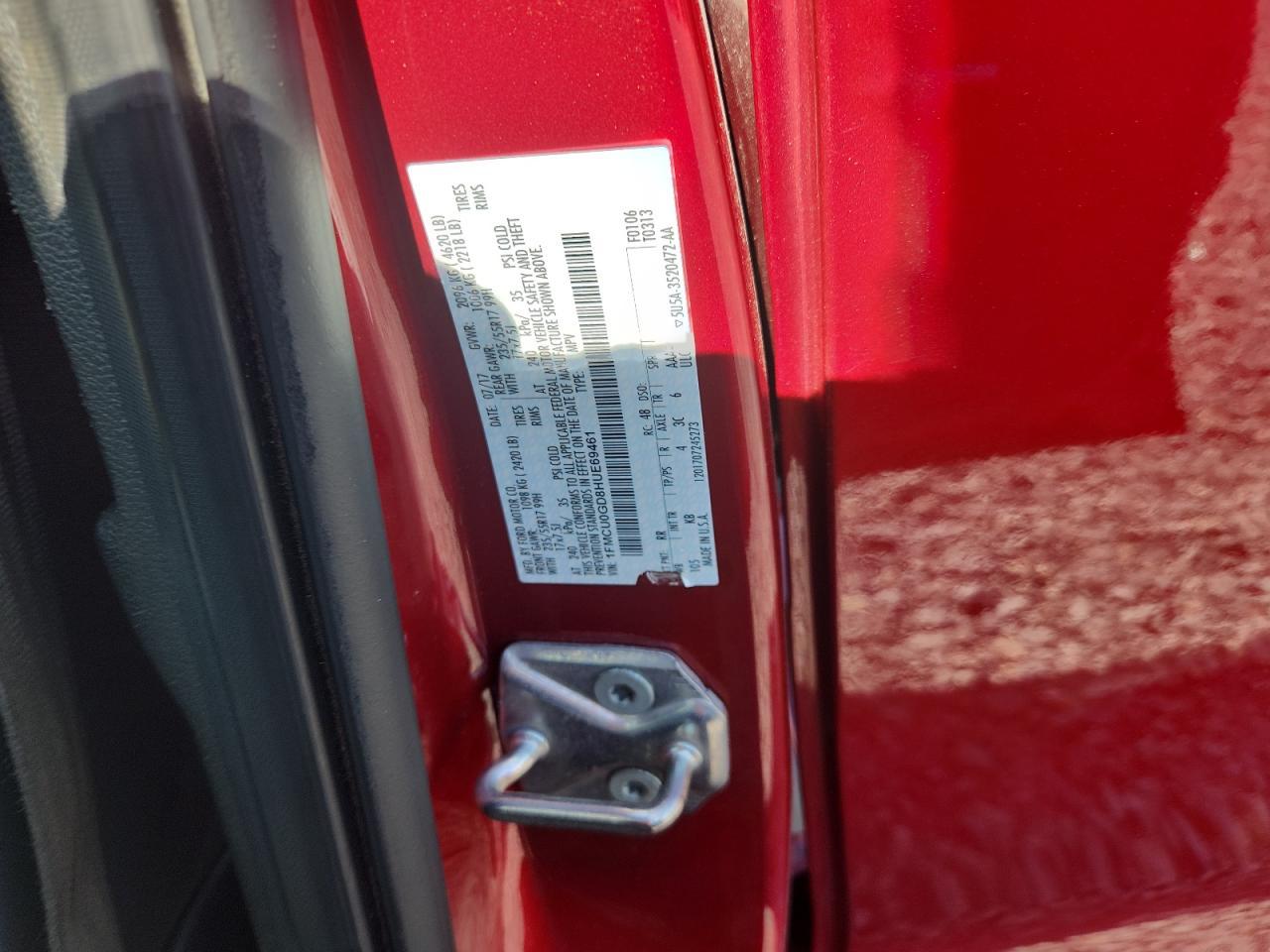 2017 FORD ESCAPE