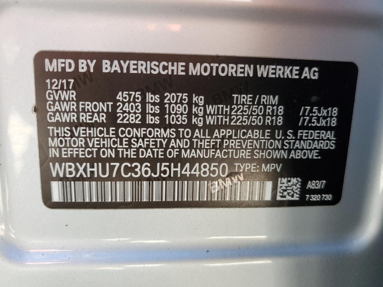 2018 BMW X1