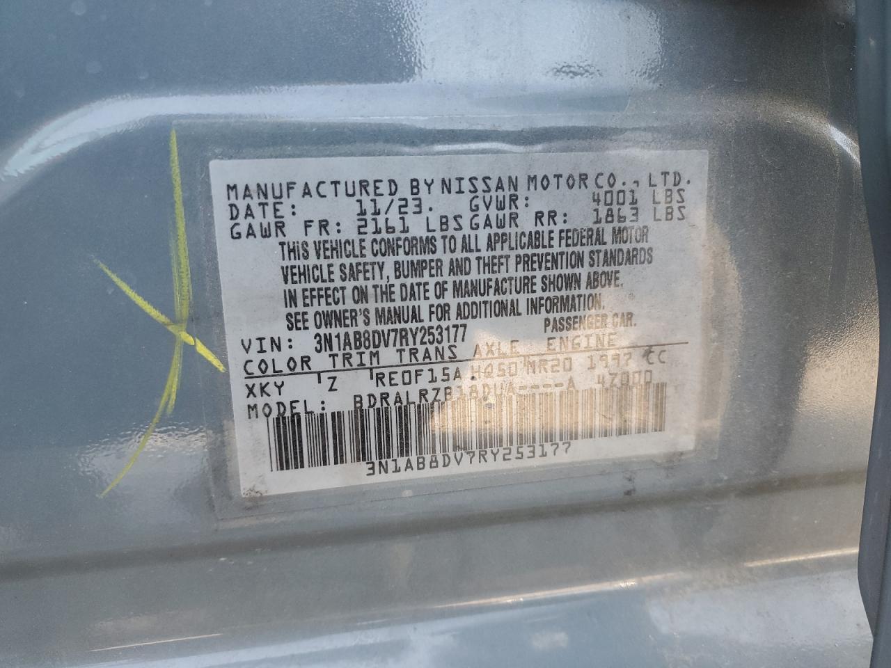 2024 NISSAN SENTRA