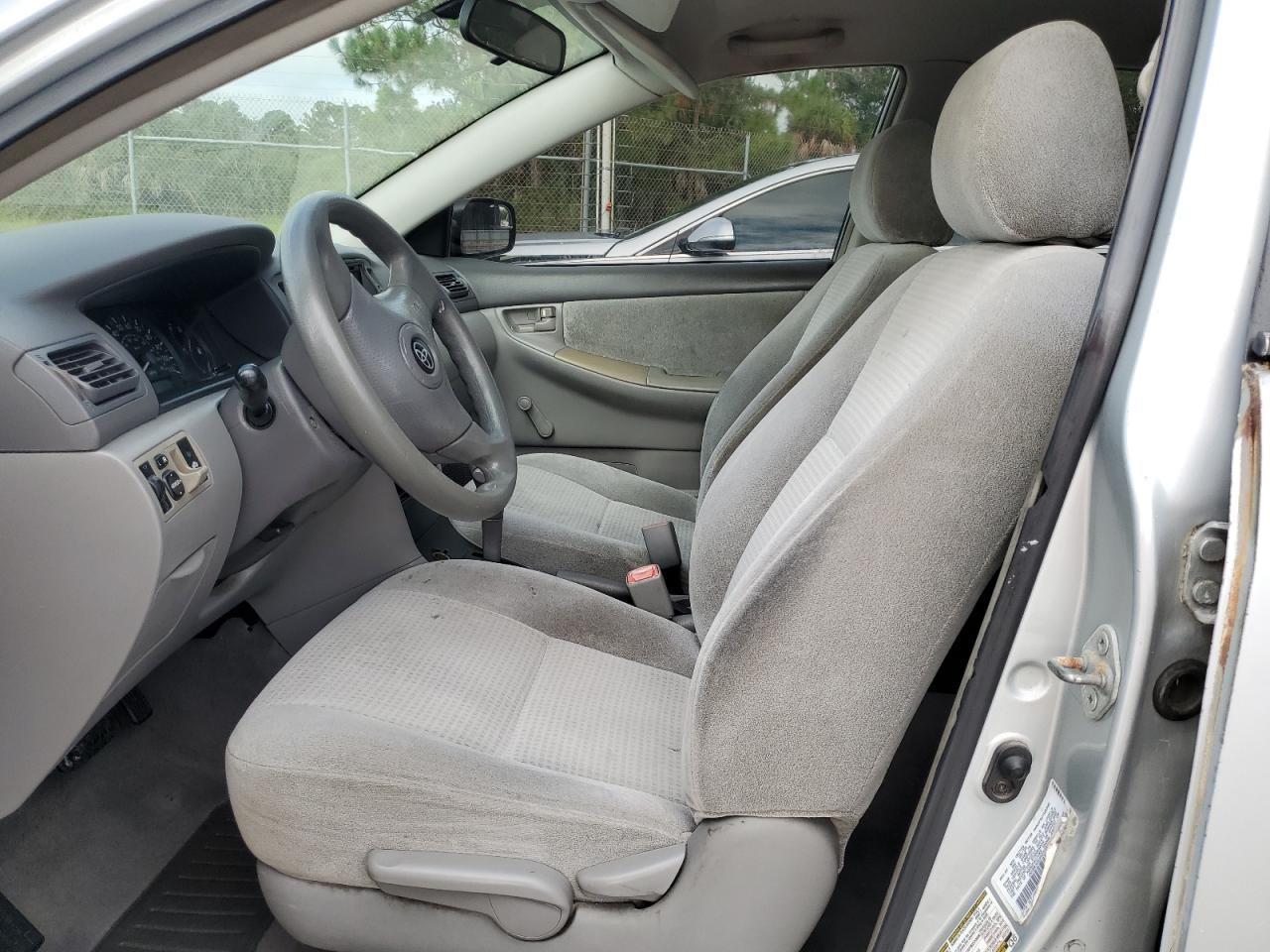 2005 TOYOTA COROLLA