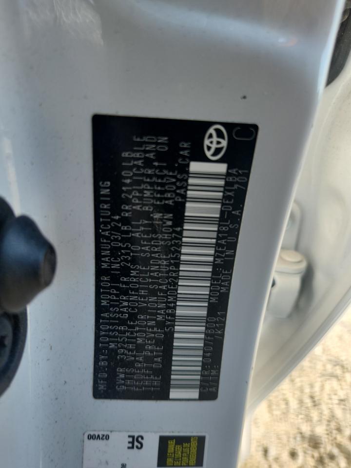 2024 TOYOTA COROLLA