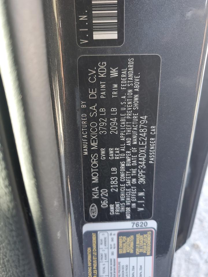 2020 KIA FORTE