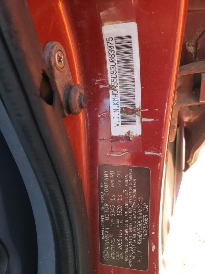 2003 HYUNDAI ELANTRA