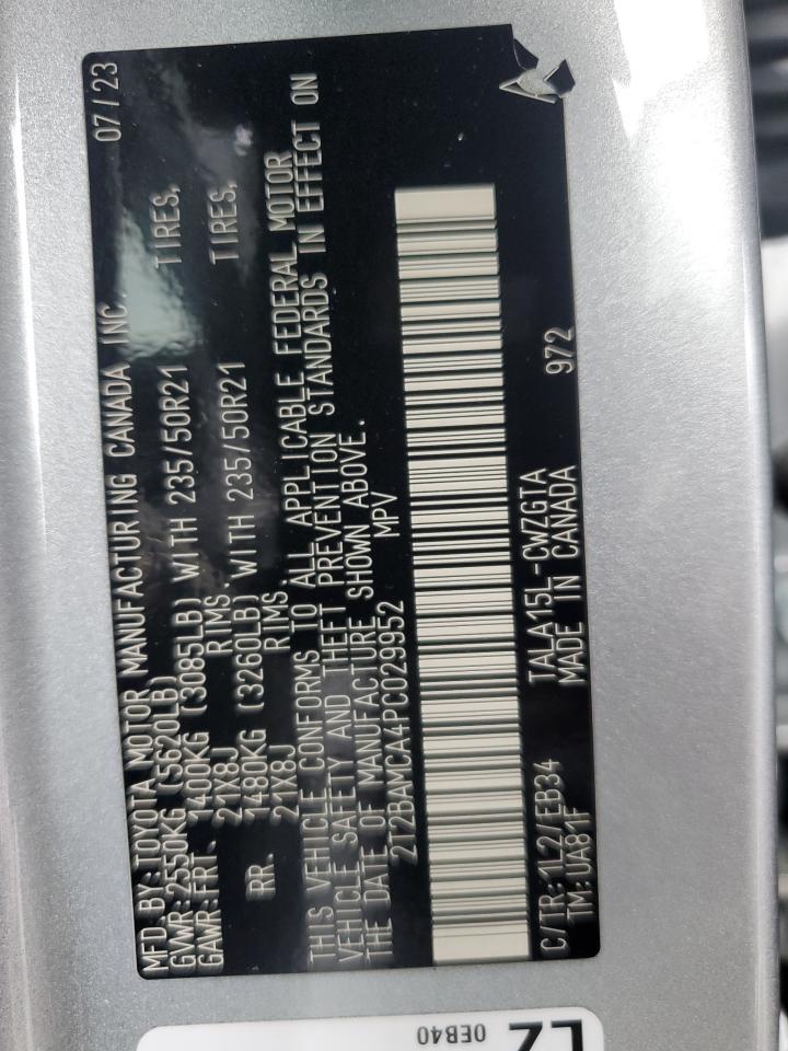 2023 LEXUS RX 350