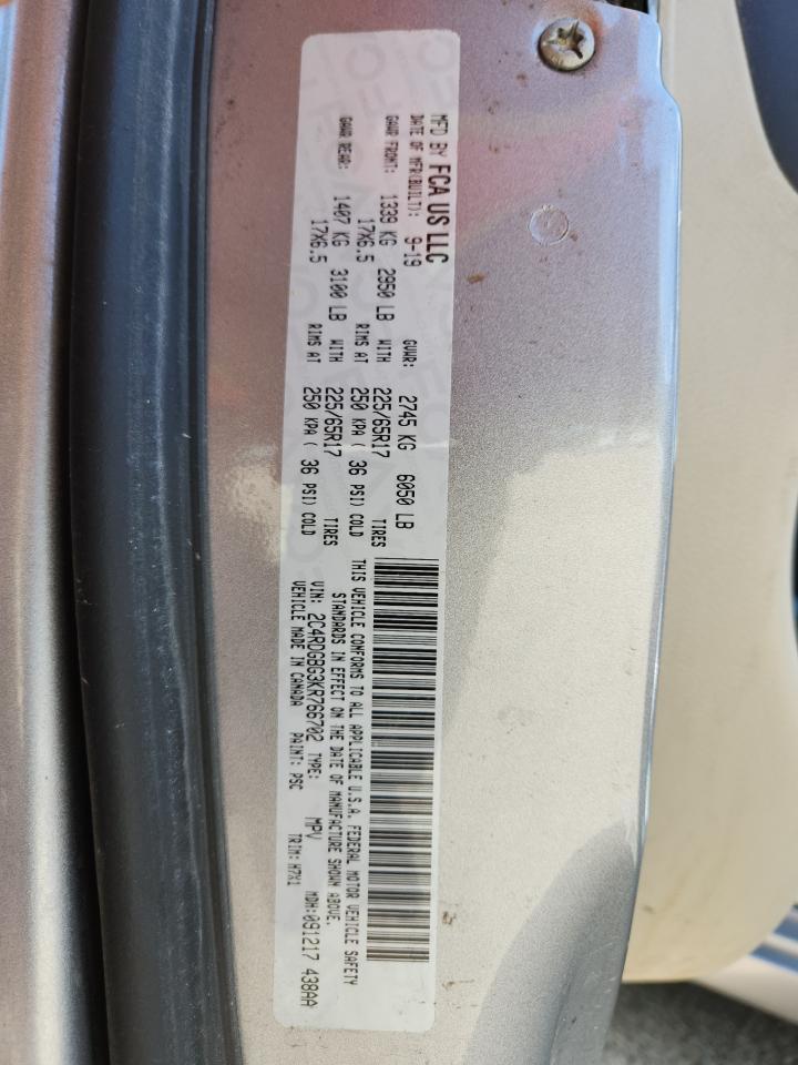 2019 DODGE GRAND CARAVAN