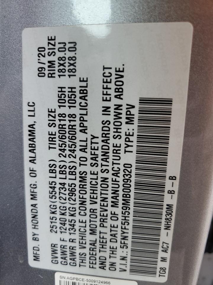 2021 HONDA PILOT