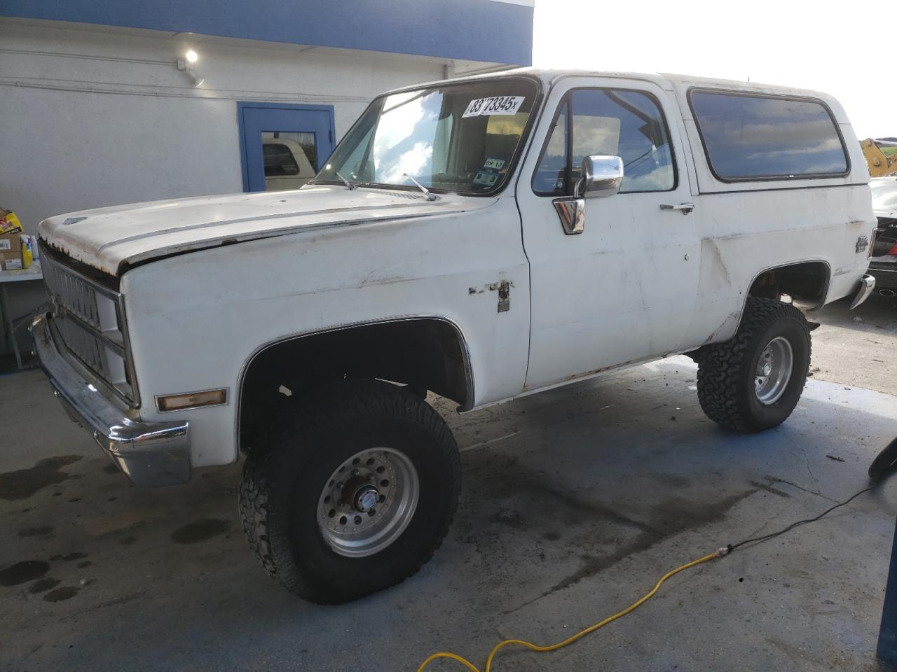 1982 CHEVROLET BLAZER