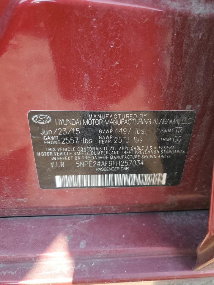 2015 HYUNDAI SONATA