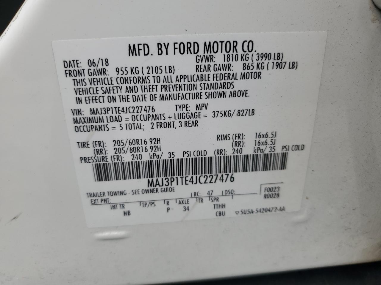 2018 FORD EcoSport