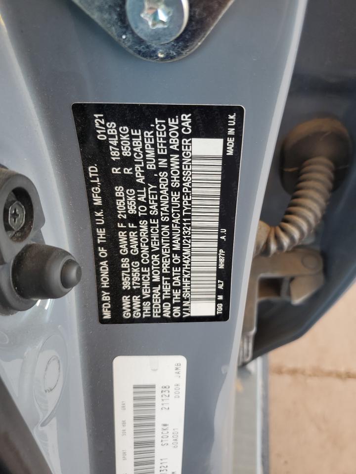 2021 HONDA CIVIC