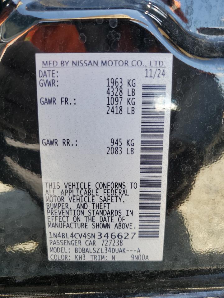 2025 NISSAN ALTIMA