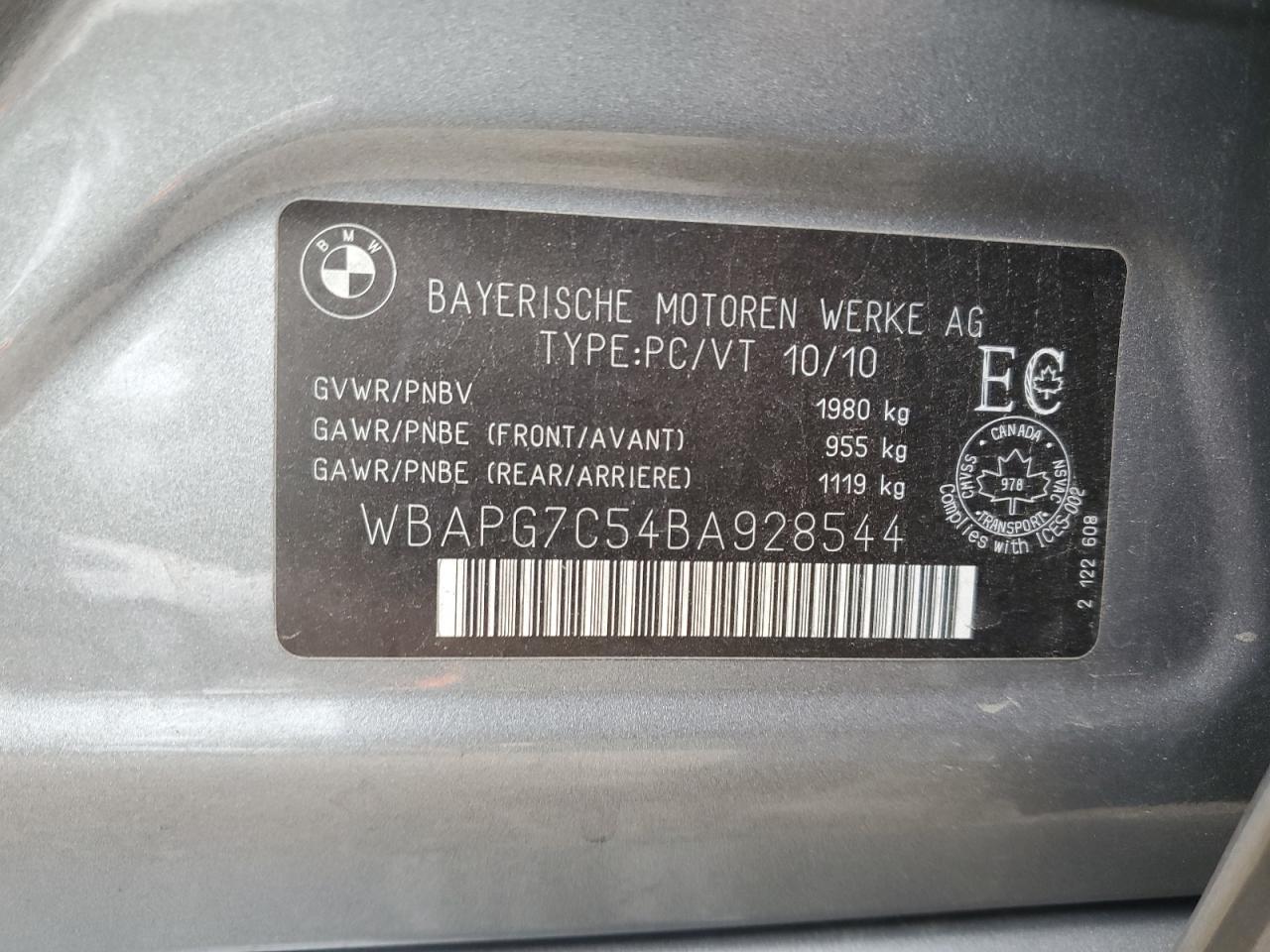 2011 BMW 3 SERIES