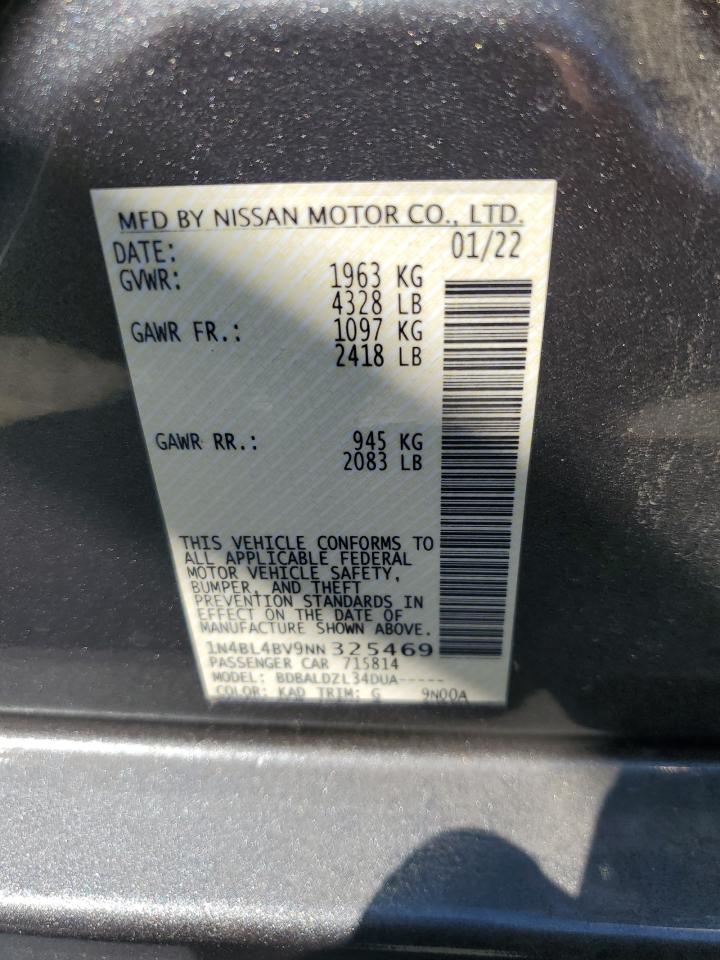 2022 NISSAN ALTIMA