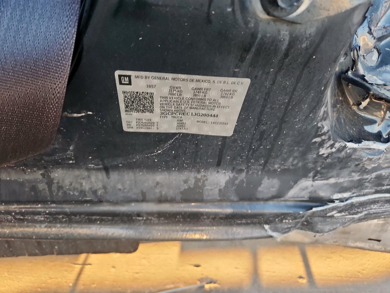 2018 CHEVROLET Silverado