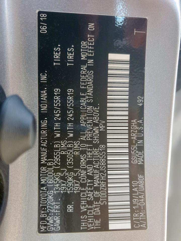 2018 TOYOTA HIGHLANDER