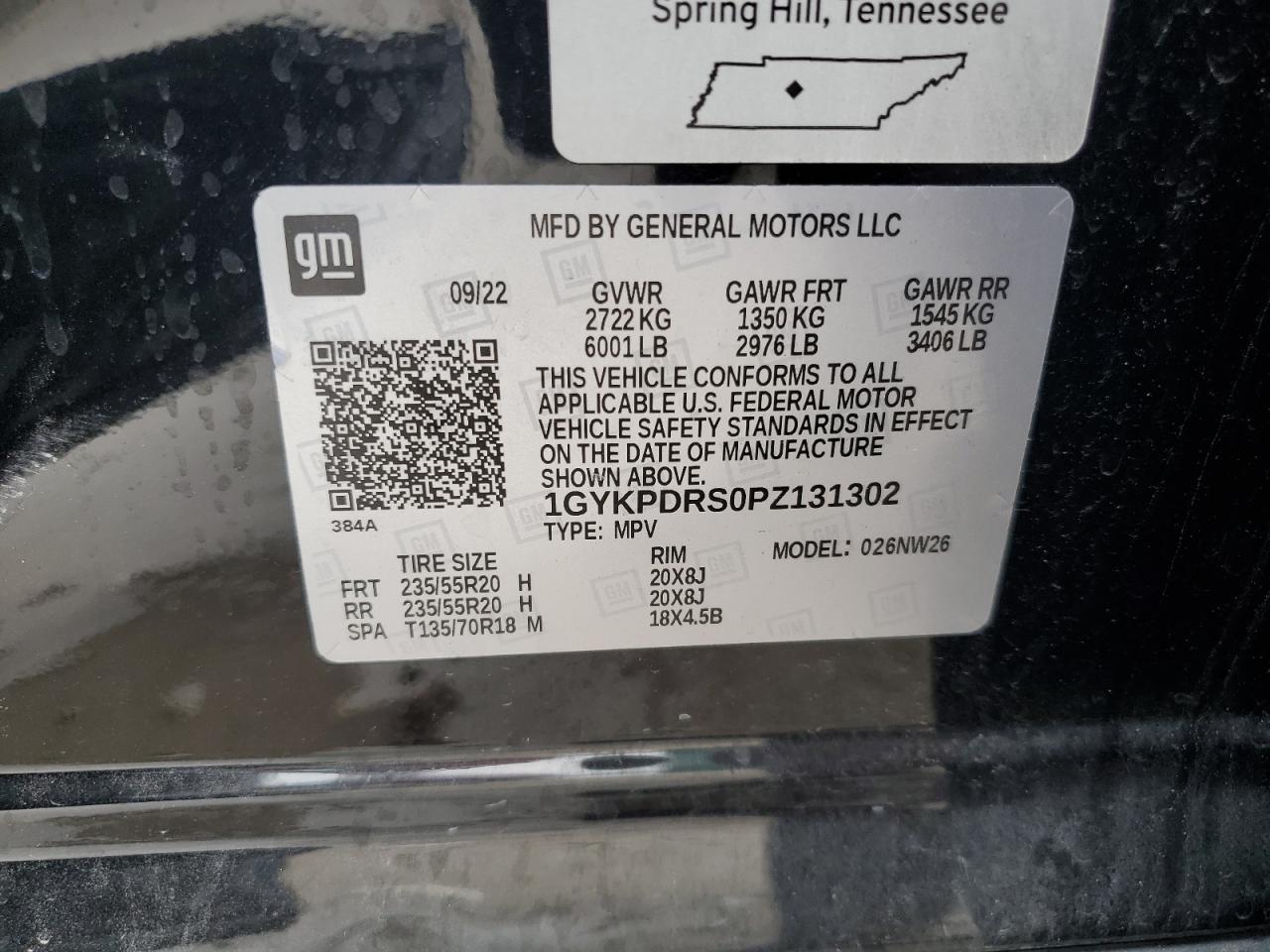 2023 CADILLAC XT6