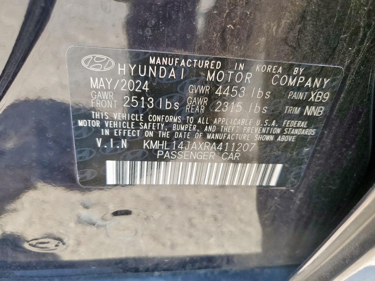 2024 HYUNDAI SONATA
