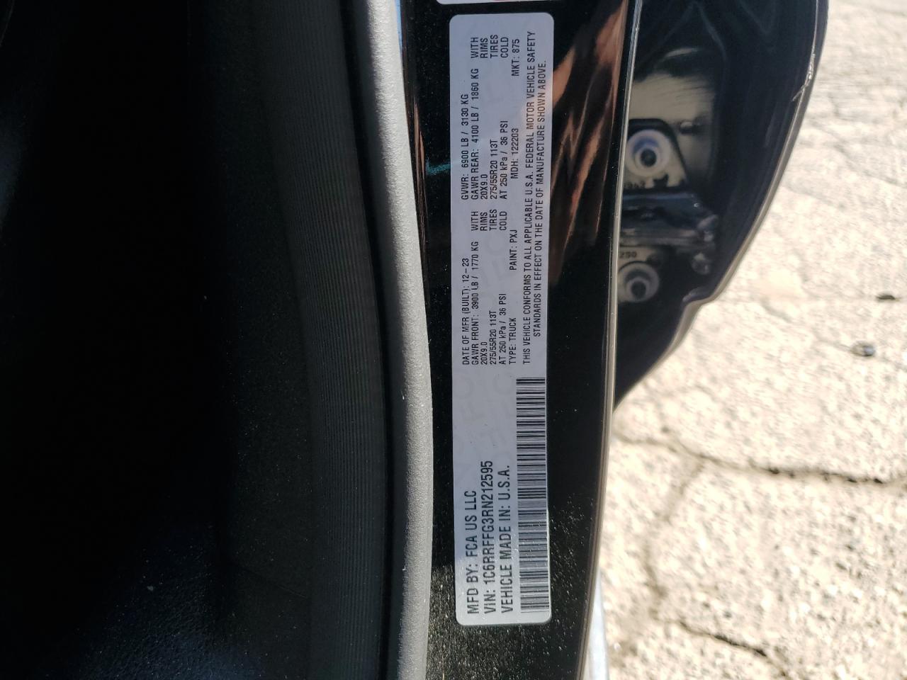 2024 RAM 1500