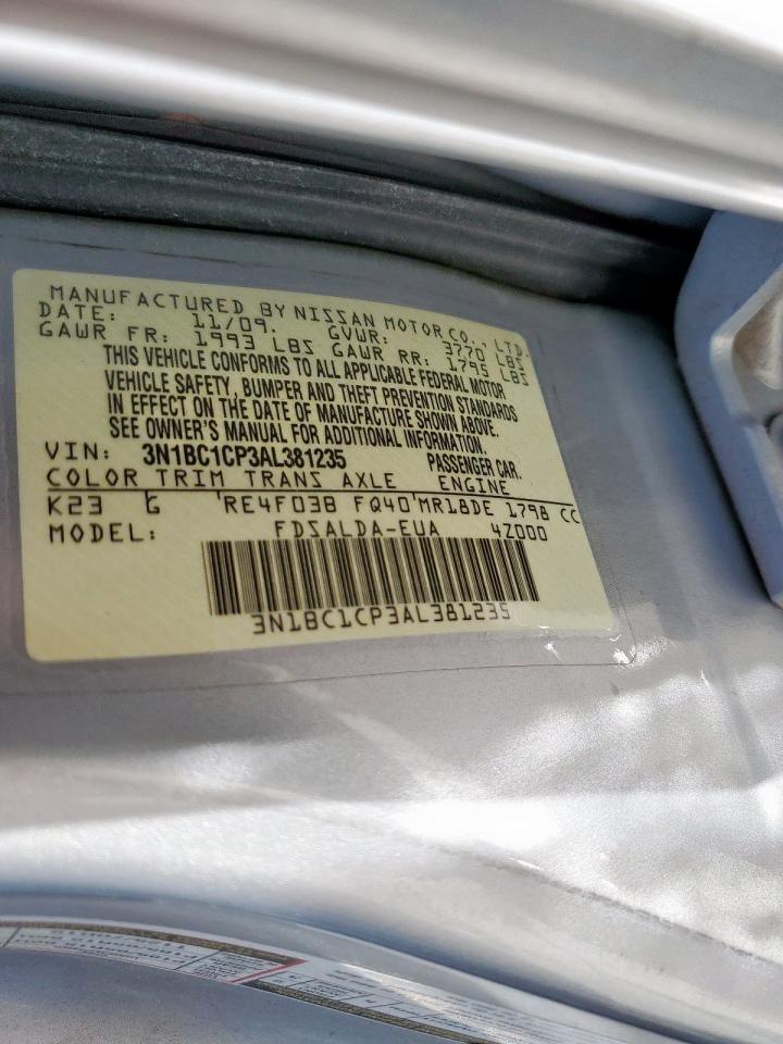 2010 NISSAN VERSA