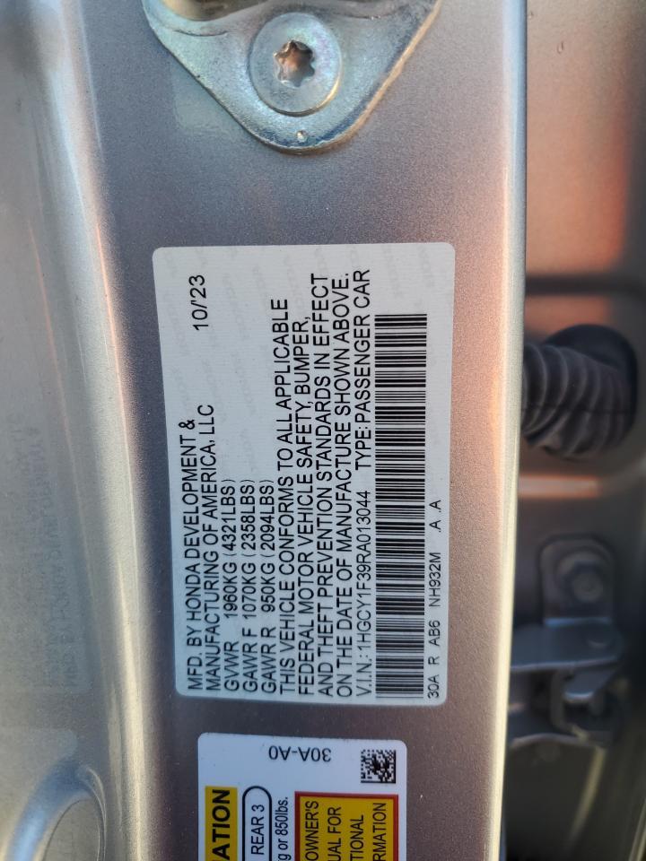 2024 HONDA ACCORD