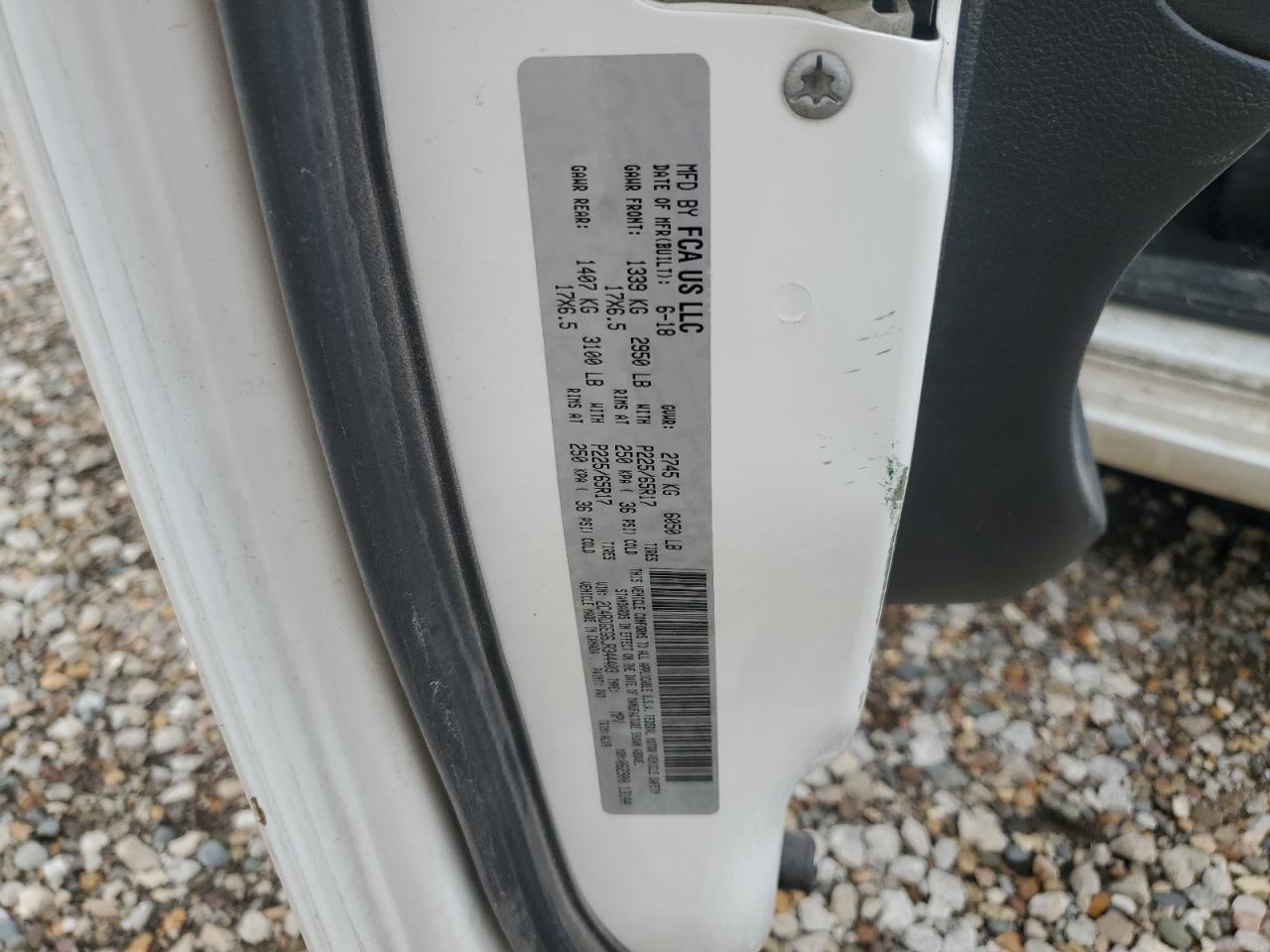 2018 DODGE GRAND CARAVAN