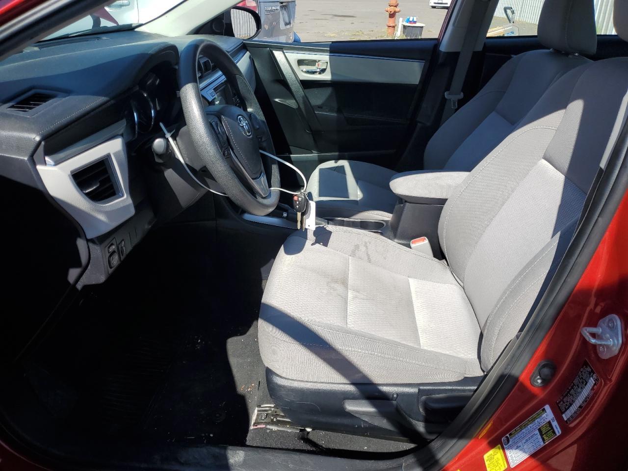 2015 TOYOTA COROLLA