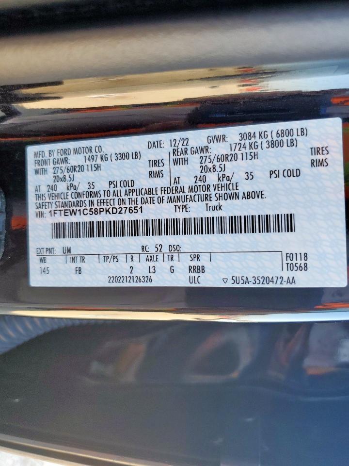 2023 FORD F-150